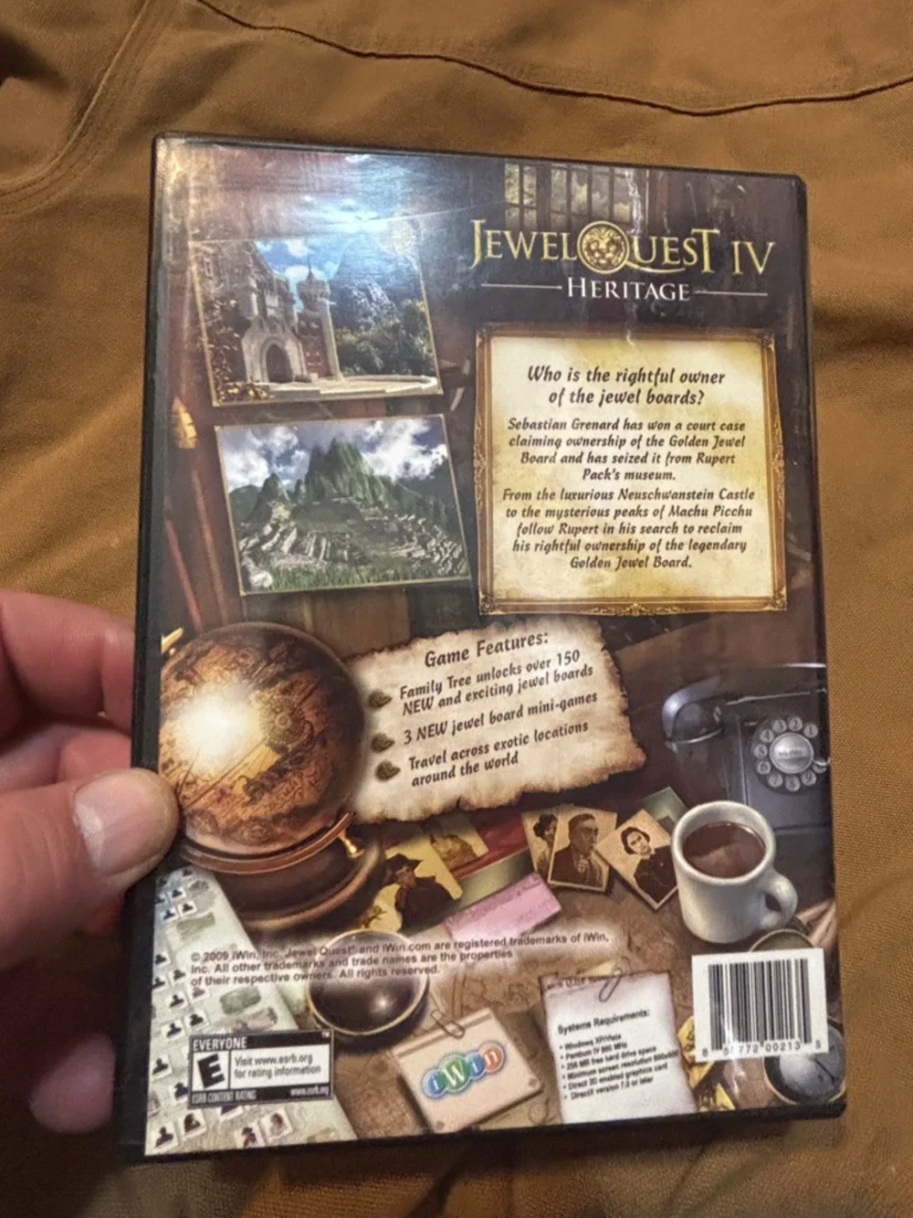 Jewel Quest IV: Heritage PC CD-ROM Game - Jewel Puzzle Artwork